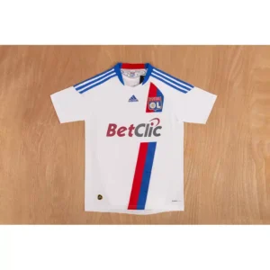 10 11 lyon home retro soccer jerseys 8