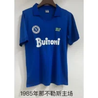 1985 napoli home retro soccer jerseys 1