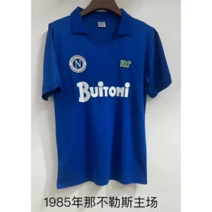 1985 napoli home retro soccer jerseys 1