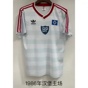 1986 hamburger home retro soccer jerseys 0