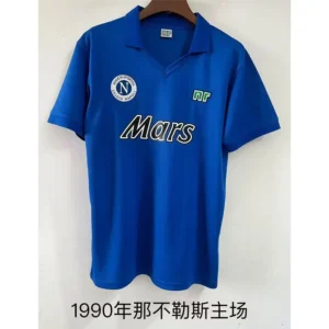 1990 napoli home retro soccer jerseys 0