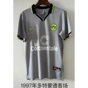 1995 dortmund away retro soccer jerseys 0