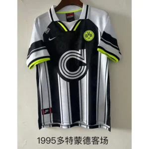 1995 dortmund away retro soccer jerseys 0