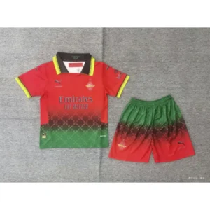 24 25 ac milan kids soccer jerseys 0