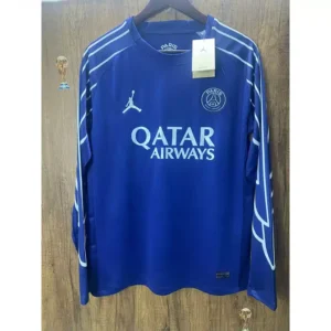 24 25 paris fourth long sleeve soccer jerseys 1