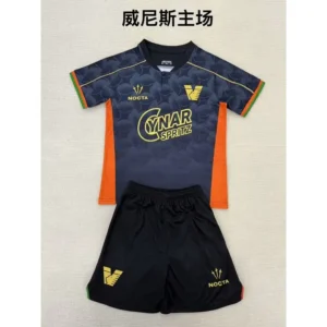 24 25 venezia home kids soccer jerseys 1
