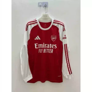 25 26 arsenal home long sleeve soccer jerseys 0