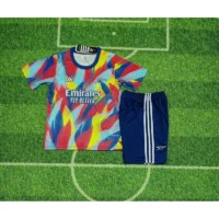 25 26 arsenal kids training soccer suit 1