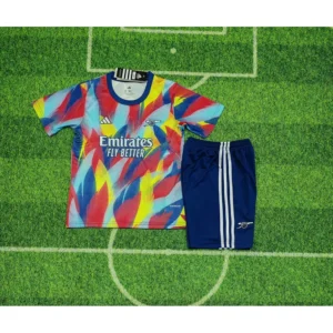 25 26 arsenal kids training soccer suit 1