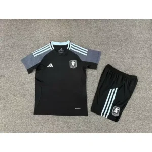 25 26 aston villa away kids soccer jerseys 1