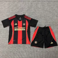 25 26 atalanta home kids soccer jerseys 0