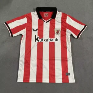 25 26 athletic bilbao home soccer jerseys 0