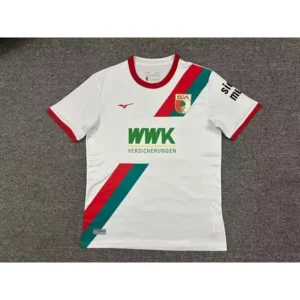 25 26 augsburg home soccer jerseys 1