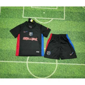 25 26 barcelona away kids soccer jerseys 0