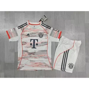 25 26 bayern munich away kids soccer jerseys 1