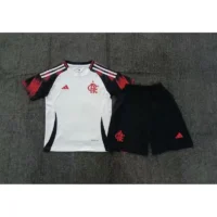 25 26 flamengo away kids soccer jerseys 0