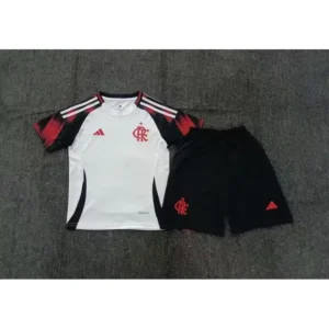 25 26 flamengo away kids soccer jerseys 0