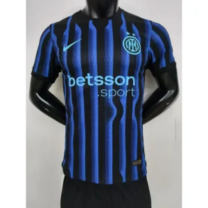 25 26 inter milan home player version soccer jerseys 0