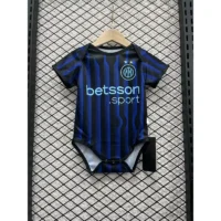 25 26 inter milan home soccer jerseys 0