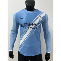 25 26 manchester city home long sleeve soccer jerseys 4