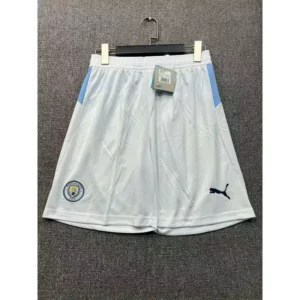 25 26 manchester city home soccer shorts 0