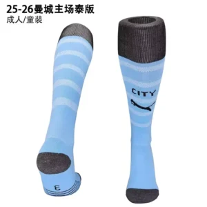 25 26 manchester city home socks 0