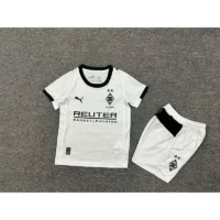 25 26 monchengladbach home kids soccer jerseys 1
