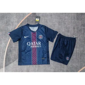 25 26 paris saint germain home kids soccer jerseys 0