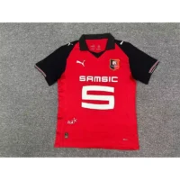 25 26 rennais home soccer jerseys 0