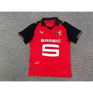 25 26 rennais home soccer jerseys 0