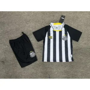 25 26 santos away kids soccer jerseys 1