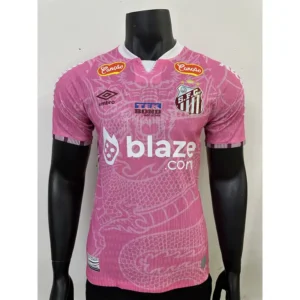 25 26 santos special player version soccer jerseys 0