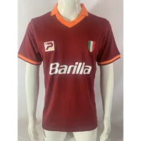83 84 roma home retro soccer jerseys 3