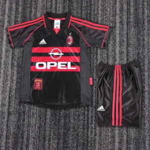 98 99 ac milan third kids soccer jerseys 9