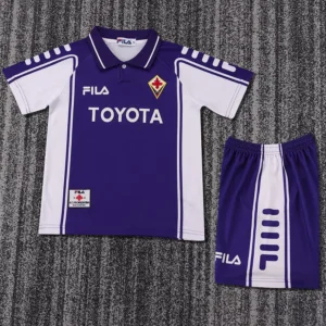 99 00 fiorentina home kids soccer jerseys 12
