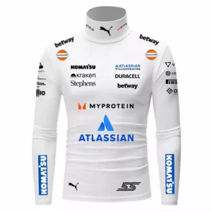 Carlos Sainz Williams Compression Shirt - 2025 - White
