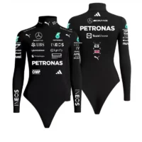 George Russel Mercedes Bodysuit - Black