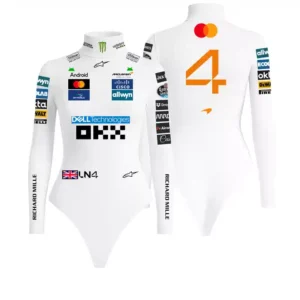 Lando Norris Mclaren Bodysuit - White