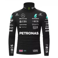 Lewis Hamilton Mercedes Compression Shirt - 2025 - Black