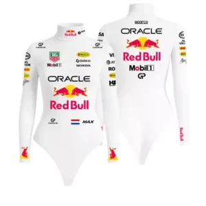 Max Verstappen Red Bull Bodysuit - White