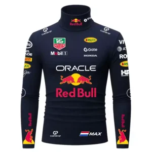 Max Verstappen Red Bull Compression Shirt - 2025 - Navy Blue