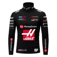 Oliver Bearman Haas Compression Shirt - Black