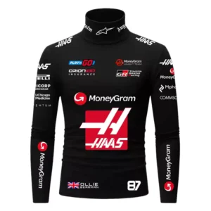Oliver Bearman Haas Compression Shirt - Black